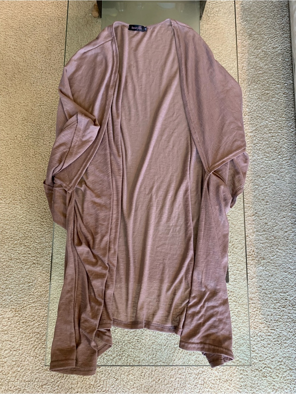 💜 Amaryllis Open Cover Up Cardi